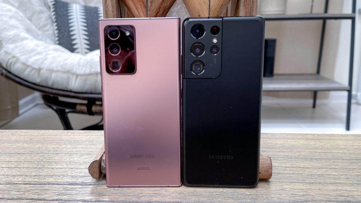 difference between s20 ultra and note 20 ultra