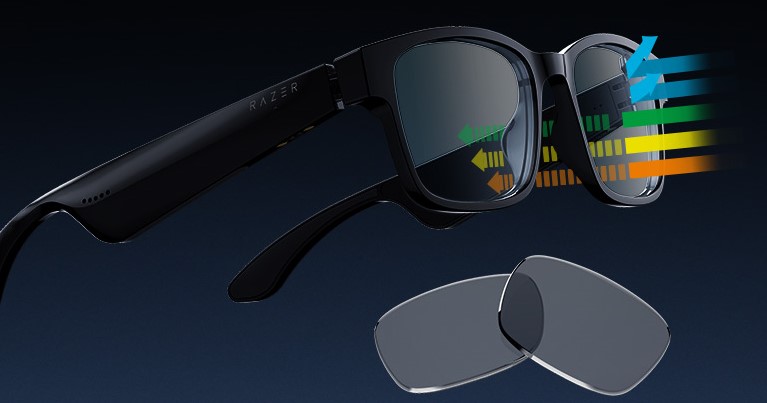Picture showing anzo smart glasses by Razer