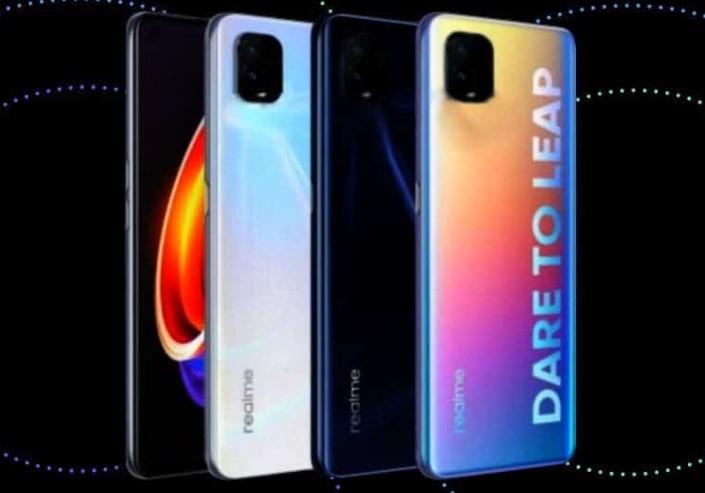 Picture showing Realme 8 series with Realme 8 Pro camera