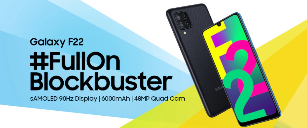 Samsung Galaxy F22 launch in India